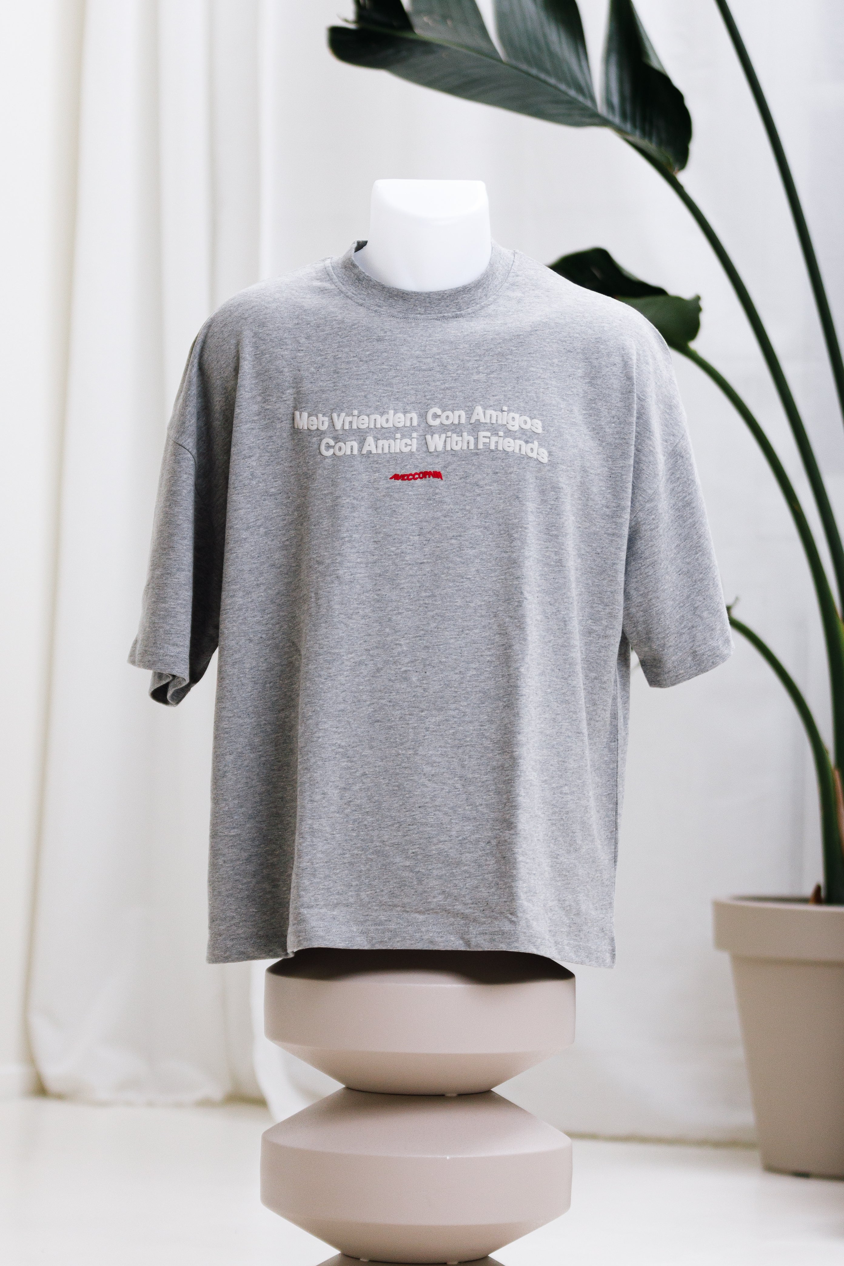 Aveccopain 'Talen' Shirt DonkerGrijs