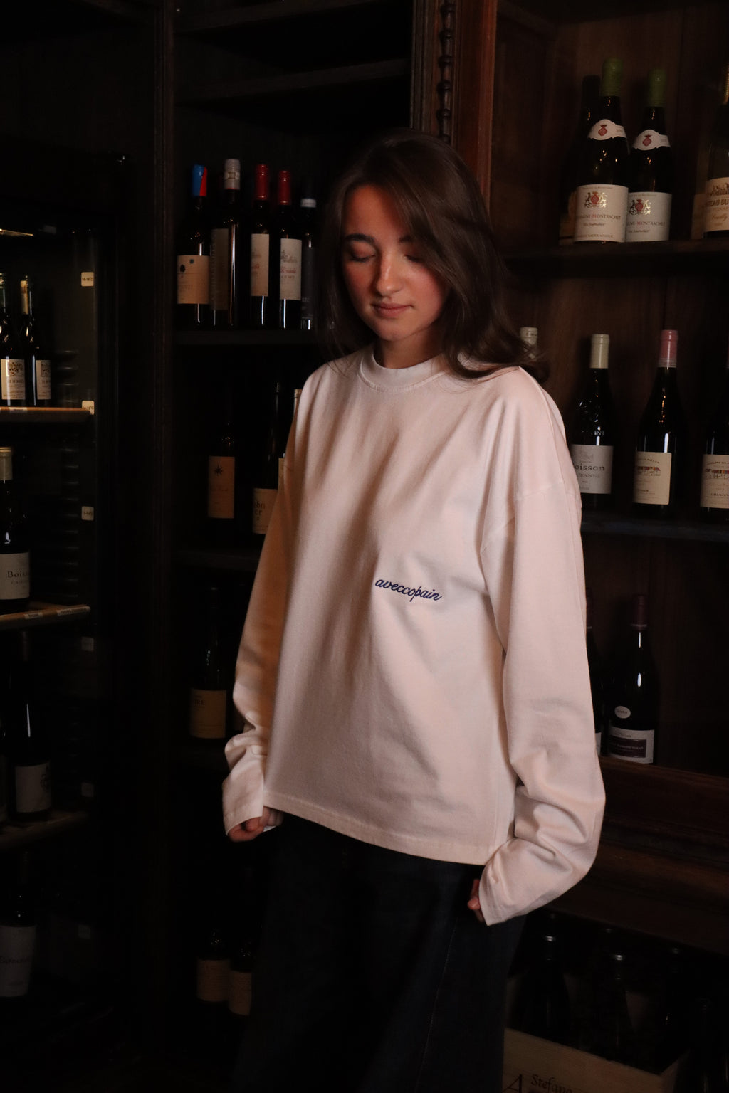 Aveccopain 'Comfort' Lange Mouwen Wit