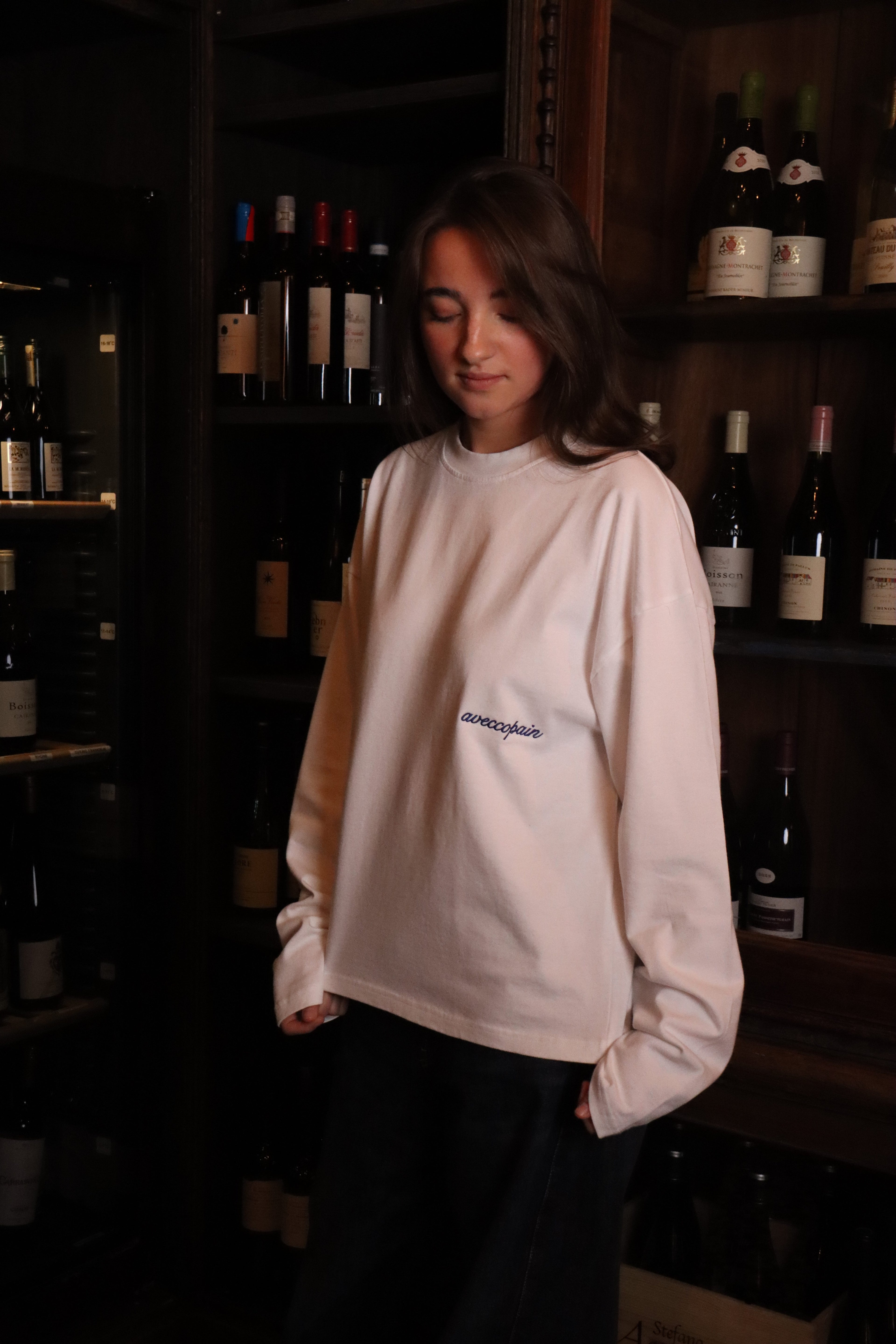 Aveccopain 'Comfort' Lange Mouwen Wit