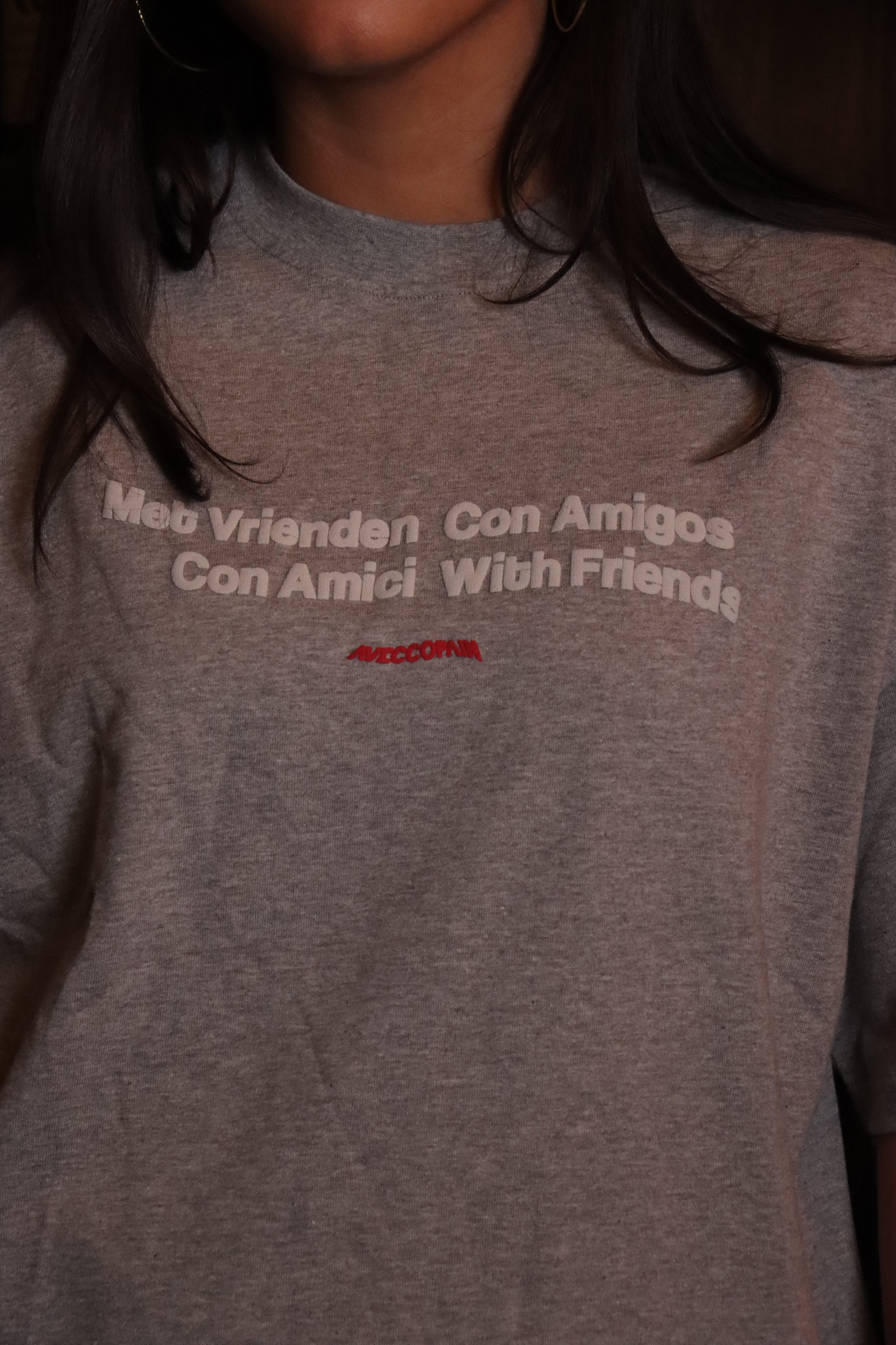 Aveccopain 'Talen' Shirt DonkerGrijs