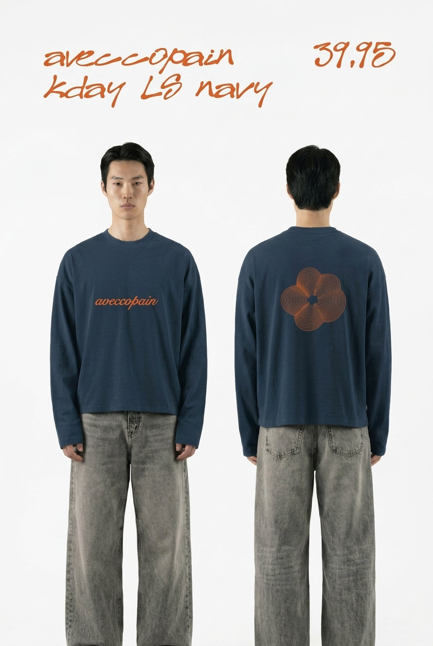 Aveccopain Kday Longsleeve Navy